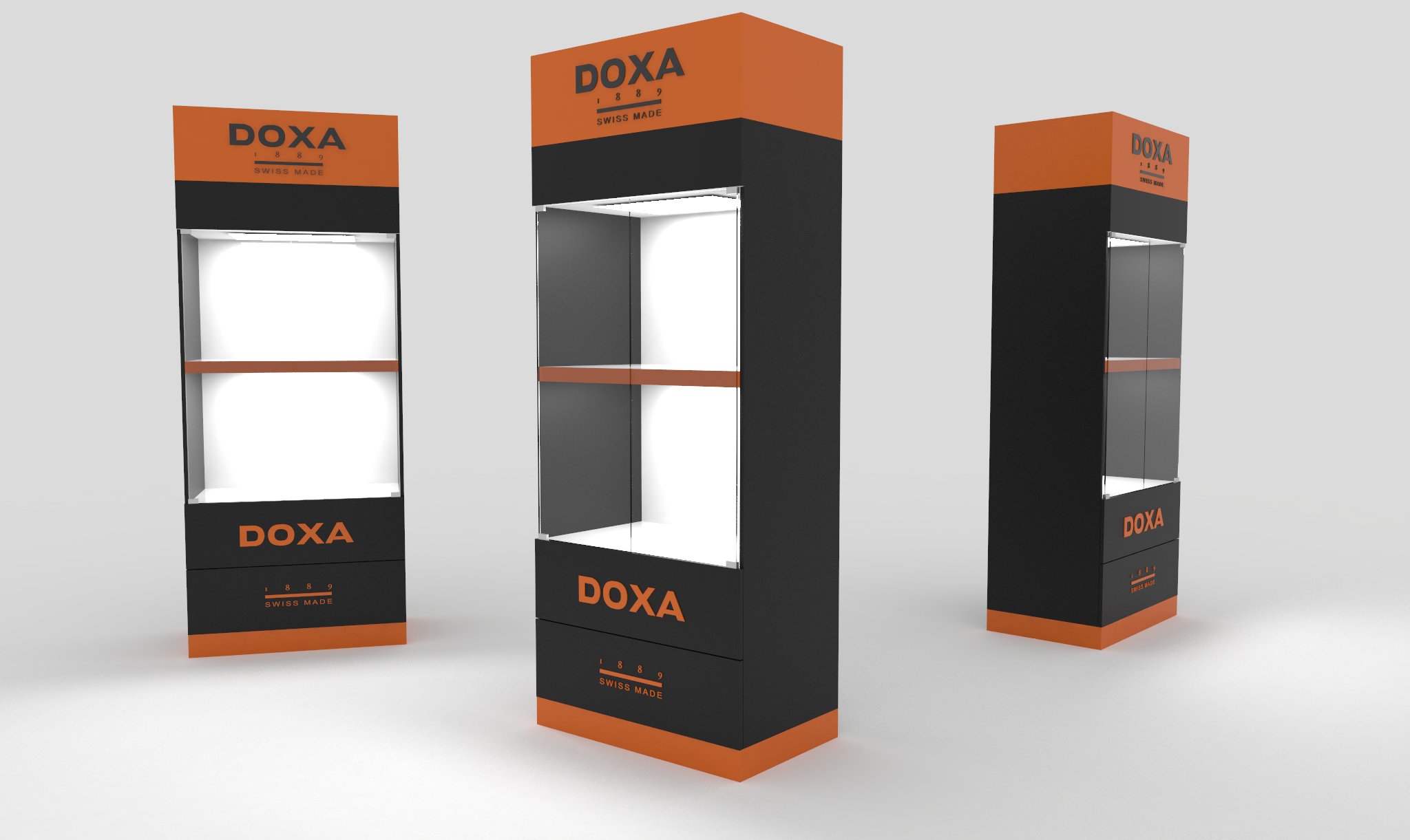 You are currently viewing Projekt i produkcja mebla ekspozycyjnego dla firmy Doxa ’14